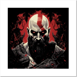 Kratos Posters and Art